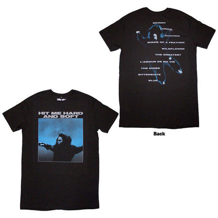 Billie Eilish - HHMAS Tracklist- Ladies T-shirt Dress