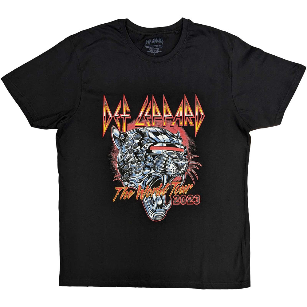 Def Leppard - Tour 2023 - Black t-shirt