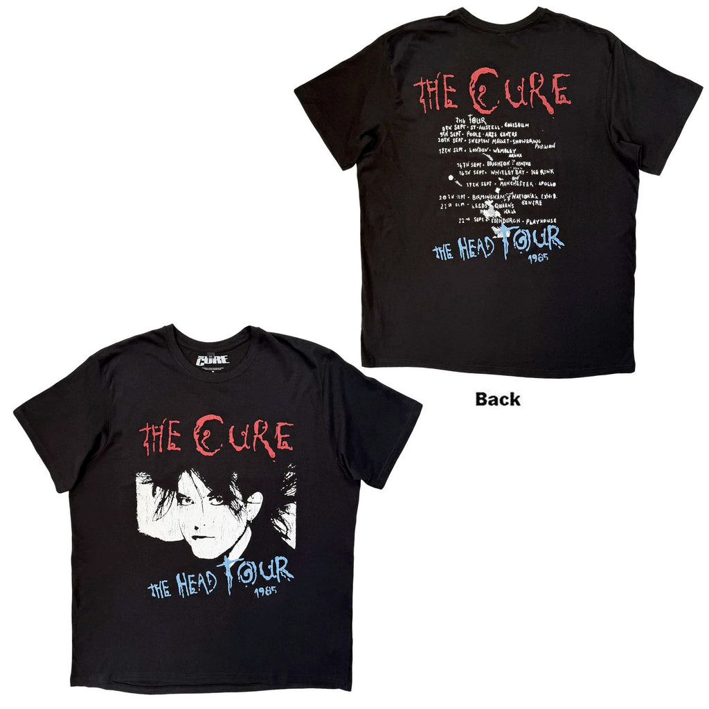 The Cure - The Head Tour '85 - Black Carbon t-shirt