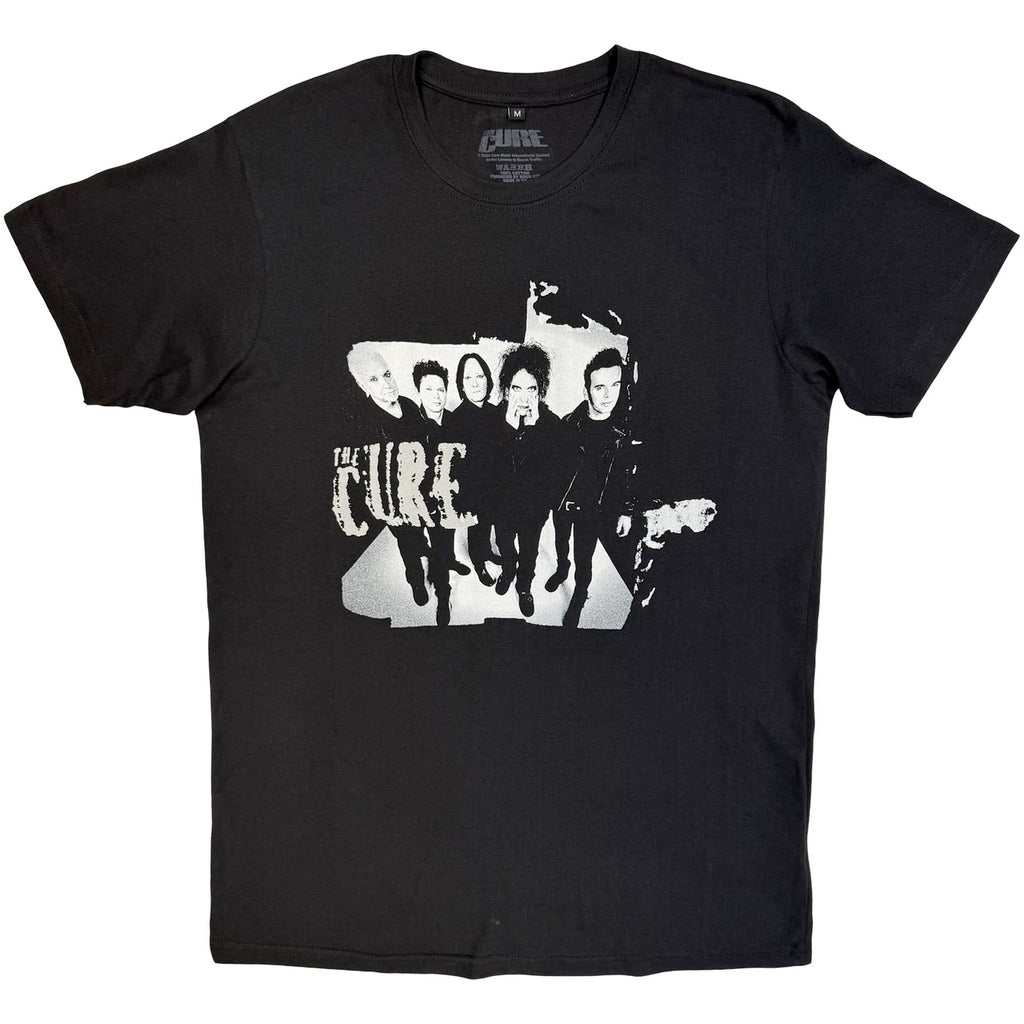The Cure - 40 Years Band Photo - Black Carbon t-shirt