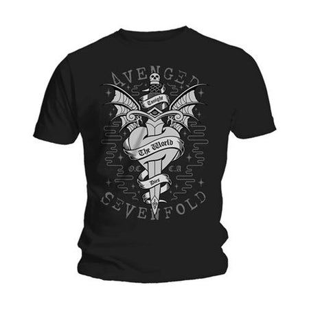 Avenged Sevenfold - Cloak & Dagger - Black  T-shirt