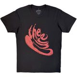 The Cure - Swirl Logo - Black Carbon t-shirt