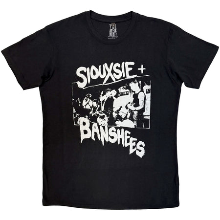 Siouxsie & The Banshees - Live! - Black Carbon t-shirt