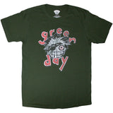 Green Day - Eye Patch - Green t-shirt