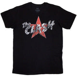 The Clash - Star Logo - Black  t-shirt