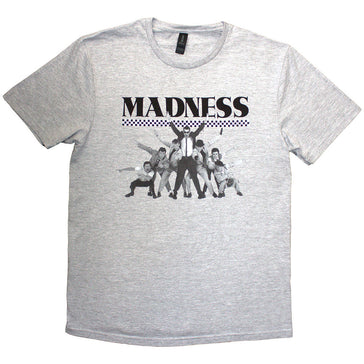 Madness - 7 Check - Grey  t-shirt