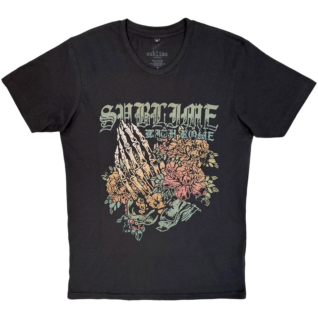 Sublime - Praying Hands - Black Carbon t-shirt