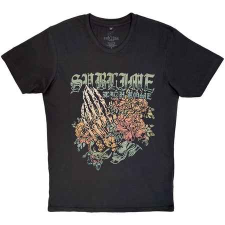Sublime - Praying Hands - Black Carbon t-shirt