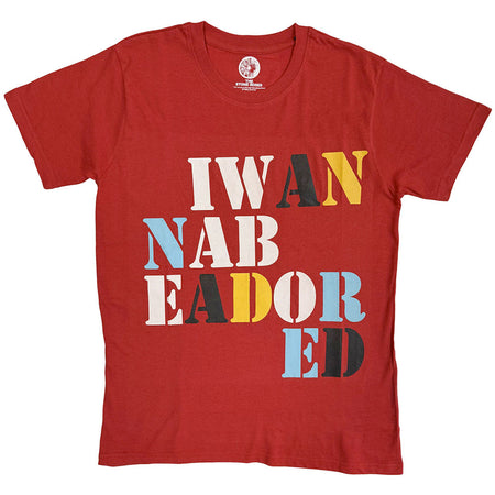 The Stone Roses - Adored - Red  t-shirt