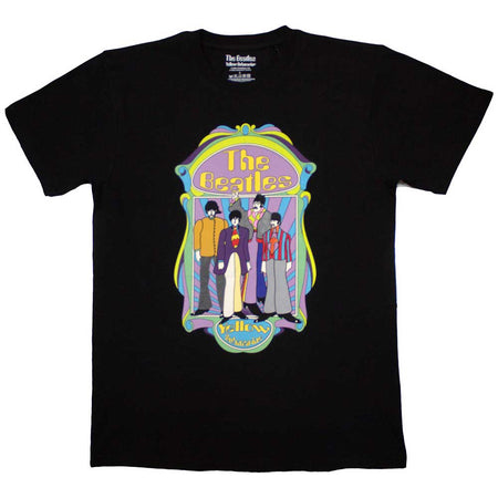 The Beatles - Yellow Submarine-Sub Band Frame V2 - Black t-shirt