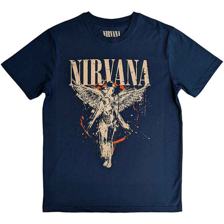 Nirvana - In Utero - Dark Blue  t-shirt