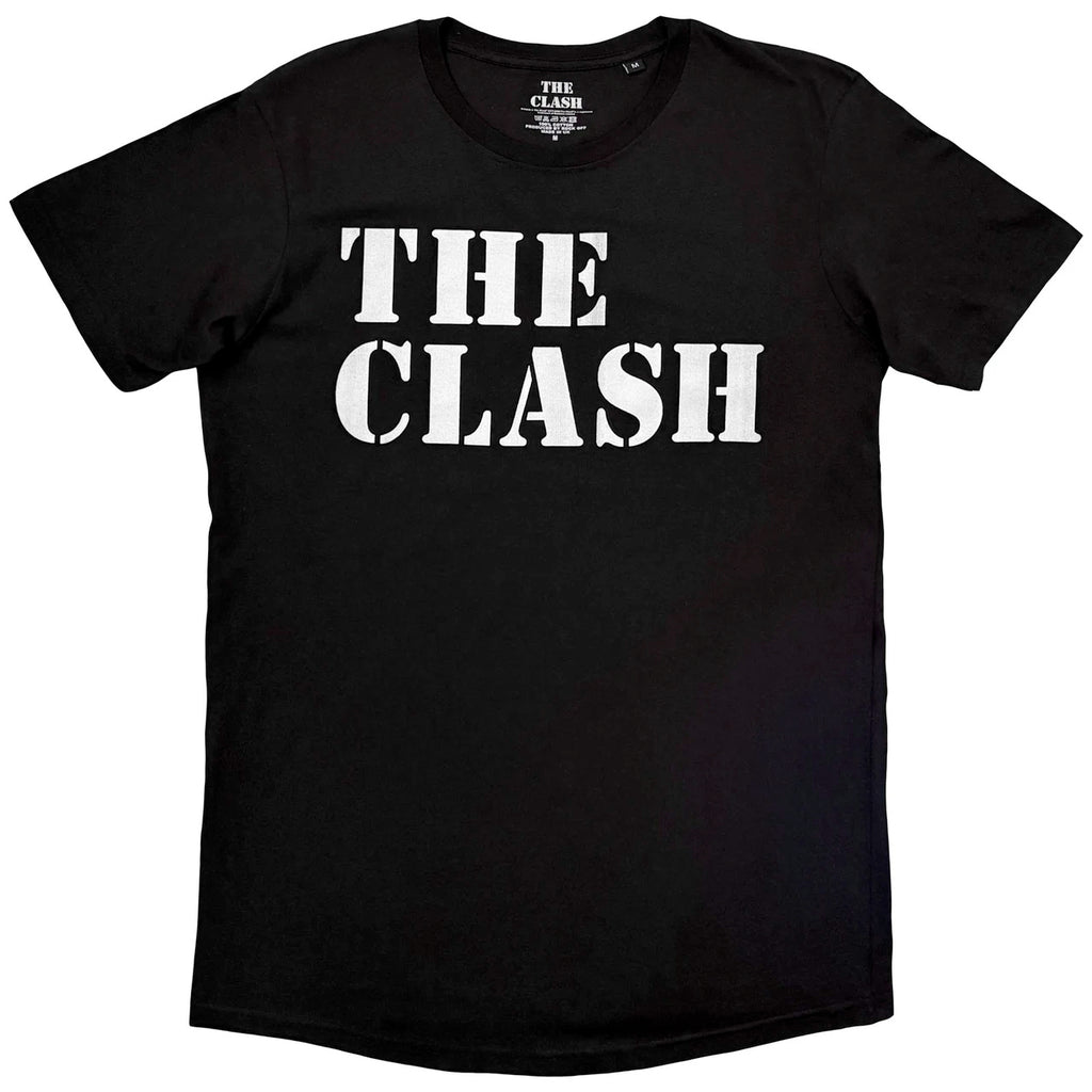 The Clash - Stencil Logo - Black  t-shirt