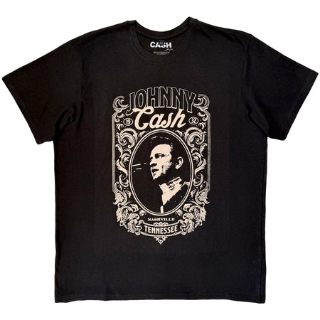 Johnny Cash - Nashville - Black Carbon t-shirt