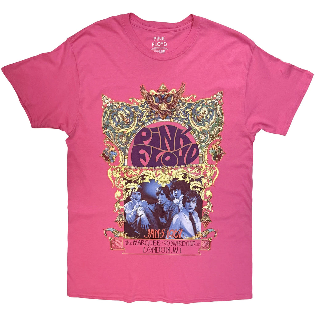 Pink Floyd - The Marquee - Pink  t-shirt