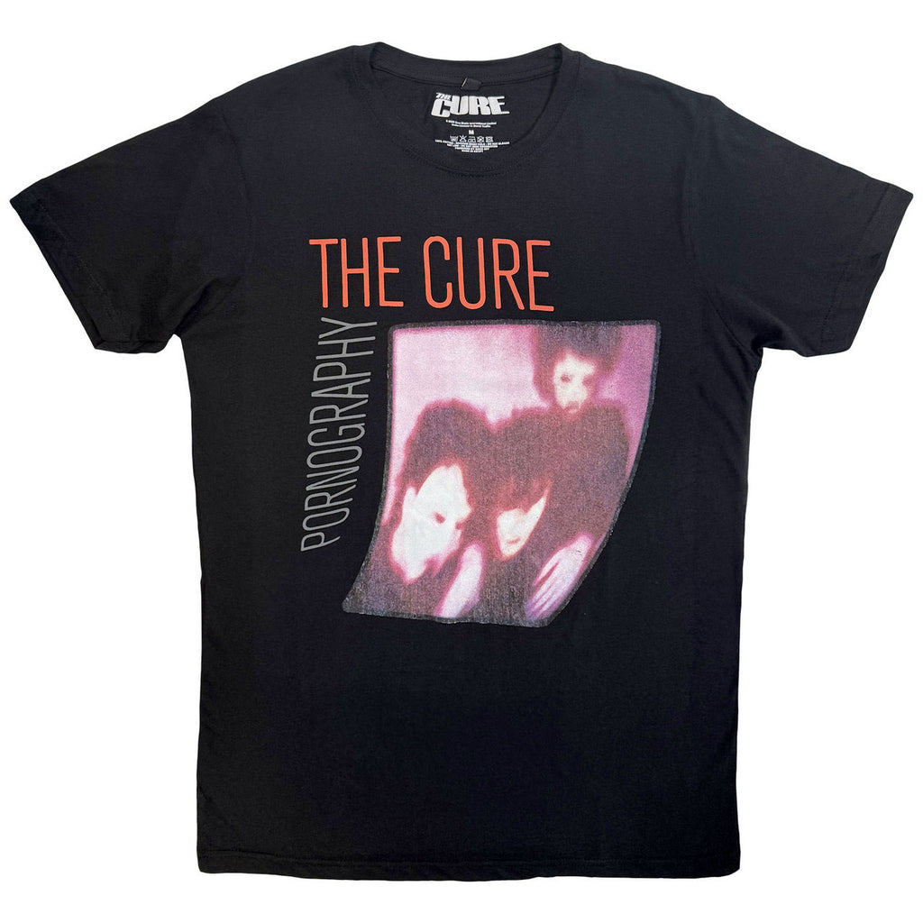The Cure - Pornography Photo Warped - Black Carbon t-shirt