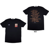 Oasis - Definitely Maybe AAA Setlist - Black t-shirt