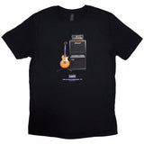 Oasis - Definitely Maybe Guitar - Black t-shirt