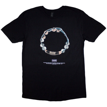 Oasis - Definitely Maybe Tambourine - Black t-shirt