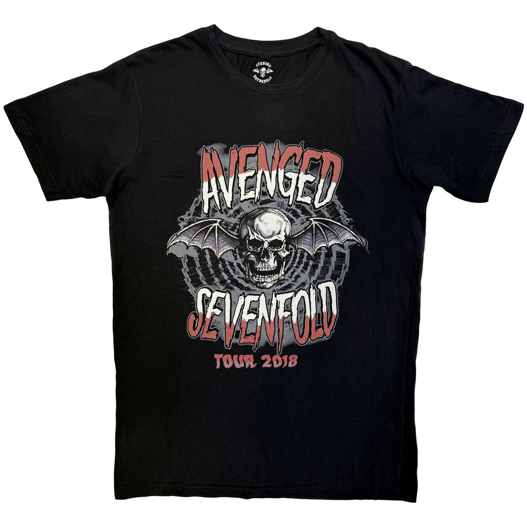 Avenged Sevenfold - Tour 2018 - Black Carbon t-shirt