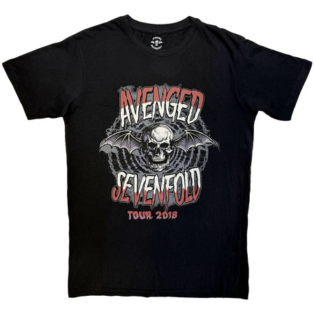 Avenged Sevenfold - Tour 2018 - Black Carbon t-shirt