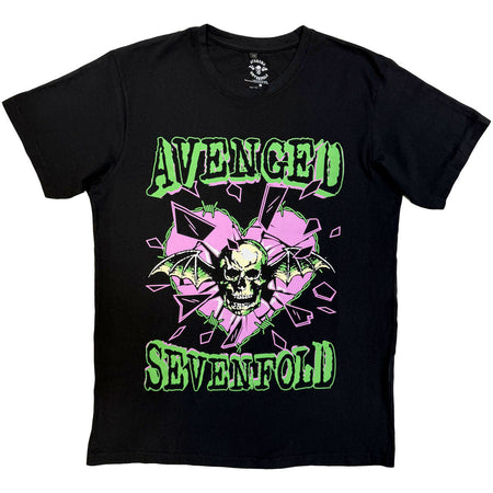 Avenged Sevenfold - Heart Break - Black Carbon t-shirt