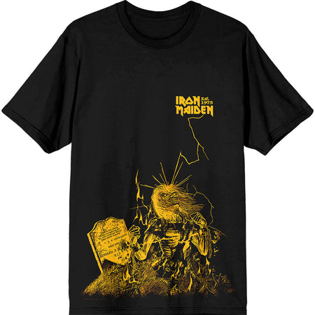 Iron Maiden - Est 1975 Life After Death Lightning - Black t-shirt