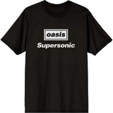 Oasis - Supersonic Title - Black T-shirt