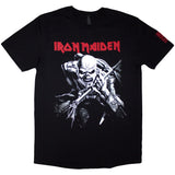 Iron Maiden - 50 Trooper Charge White with/sleeve print - Black t-shirt