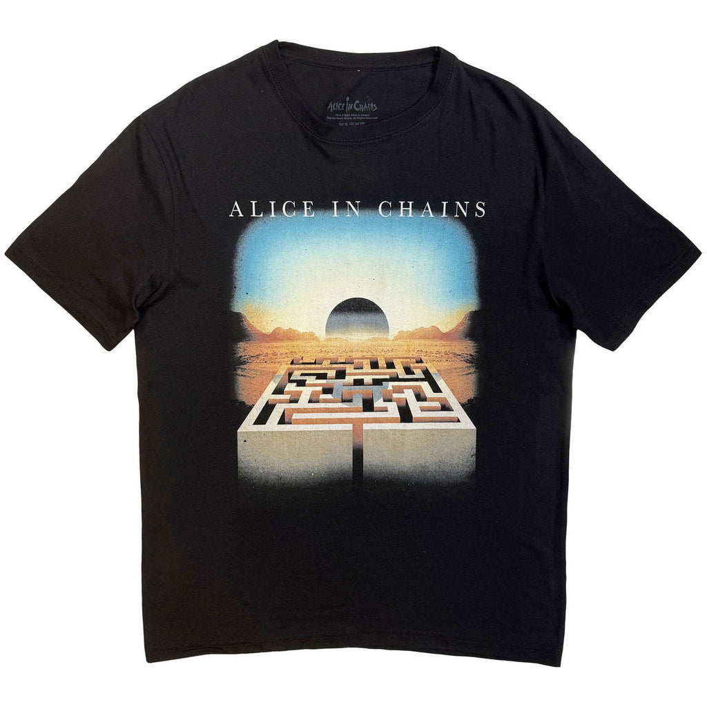 Alice In Chains - Maze Scape - Black  t-shirt