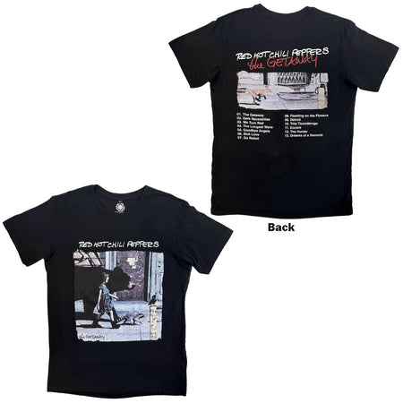 Red Hot Chili Peppers - The Getaway Tracklist - Black Carbon t-shirt