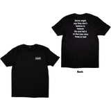 Oasis - Some Might Say Lyric - Black t-shirt