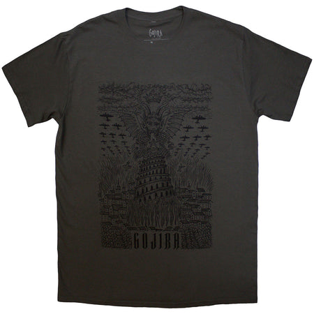 Gojira - Demon Village - Charcoal Grey T-shirt