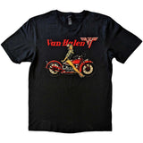 Van Halen - Pin-Up Motorcycle - Black t-shirt