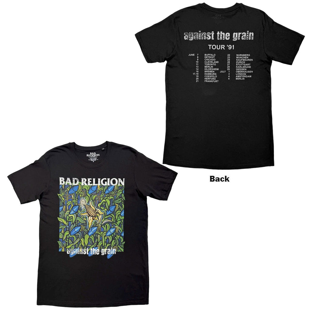 Bad Religion - Against The Grain '91 Tour - Black t-shirt