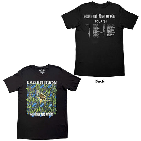 Bad Religion - Against The Grain '91 Tour - Black t-shirt