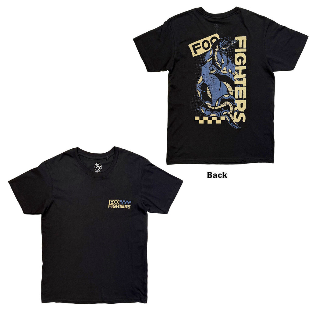 Foo Fighters - Snake - Black t-shirt