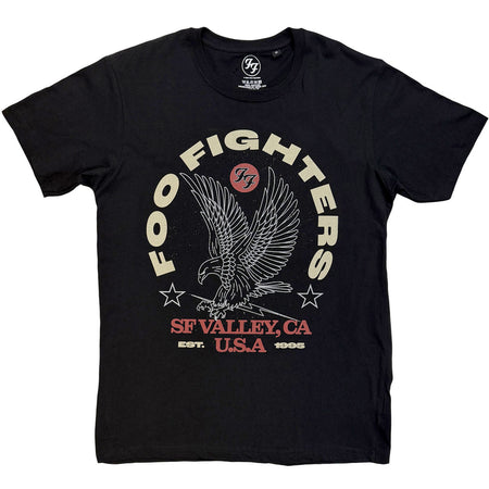 Foo Fighters - Eagle USA - Black t-shirt