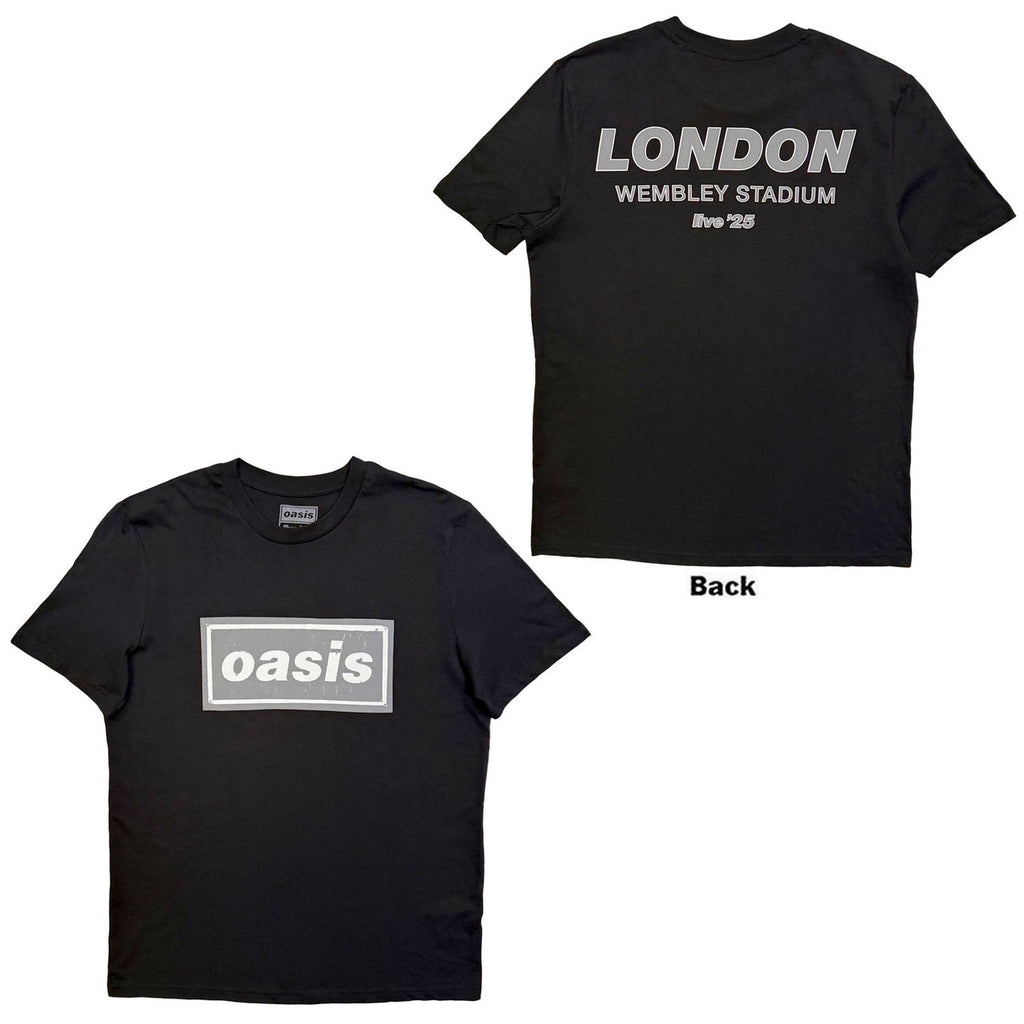 Oasis - City Pop Up - London '25 Limited Ex-Tour - Black t-shirt