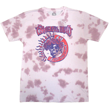 Grateful Dead - 60 Years So Far - Pink Dye Wash t-shirt