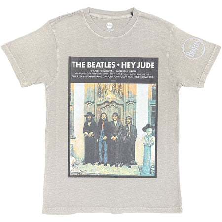 The Beatles - Doorway - Charcoal Grey t-shirt