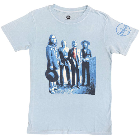 The Beatles - Hat In Hand - Blue t-shirt