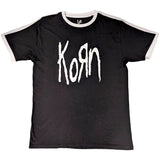 Korn - Logo - Black Ringer t-shirt