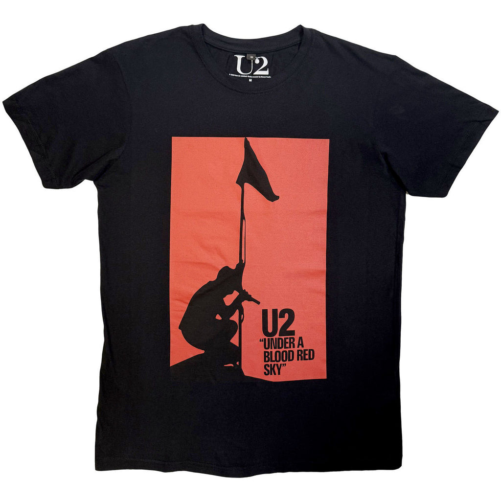 U2 - Blood Red Sky  - Black Carbon t-shirt