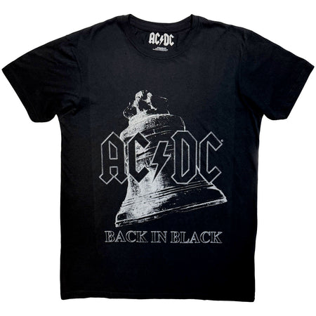 AC/DC - Back In Black Bell - Black Carbon t-shirt