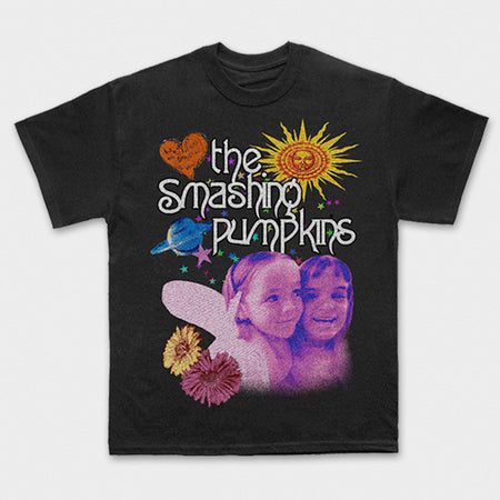 Smashing Pumpkins - Celestial Collage - Black Carbon t-shirt