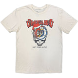 Grateful Dead - Santa Hat Stealie - Natural t-shirt