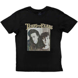 Tears For Fears - Throwback Photo - Black  T-shirt