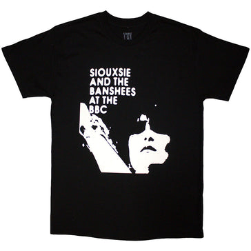 Siouxsie & The Banshees - At The BBC - Black  t-shirt