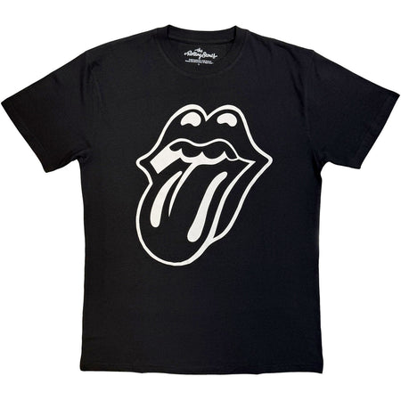 The Rolling Stones - Classic Tongue Mono - Black t-shirt
