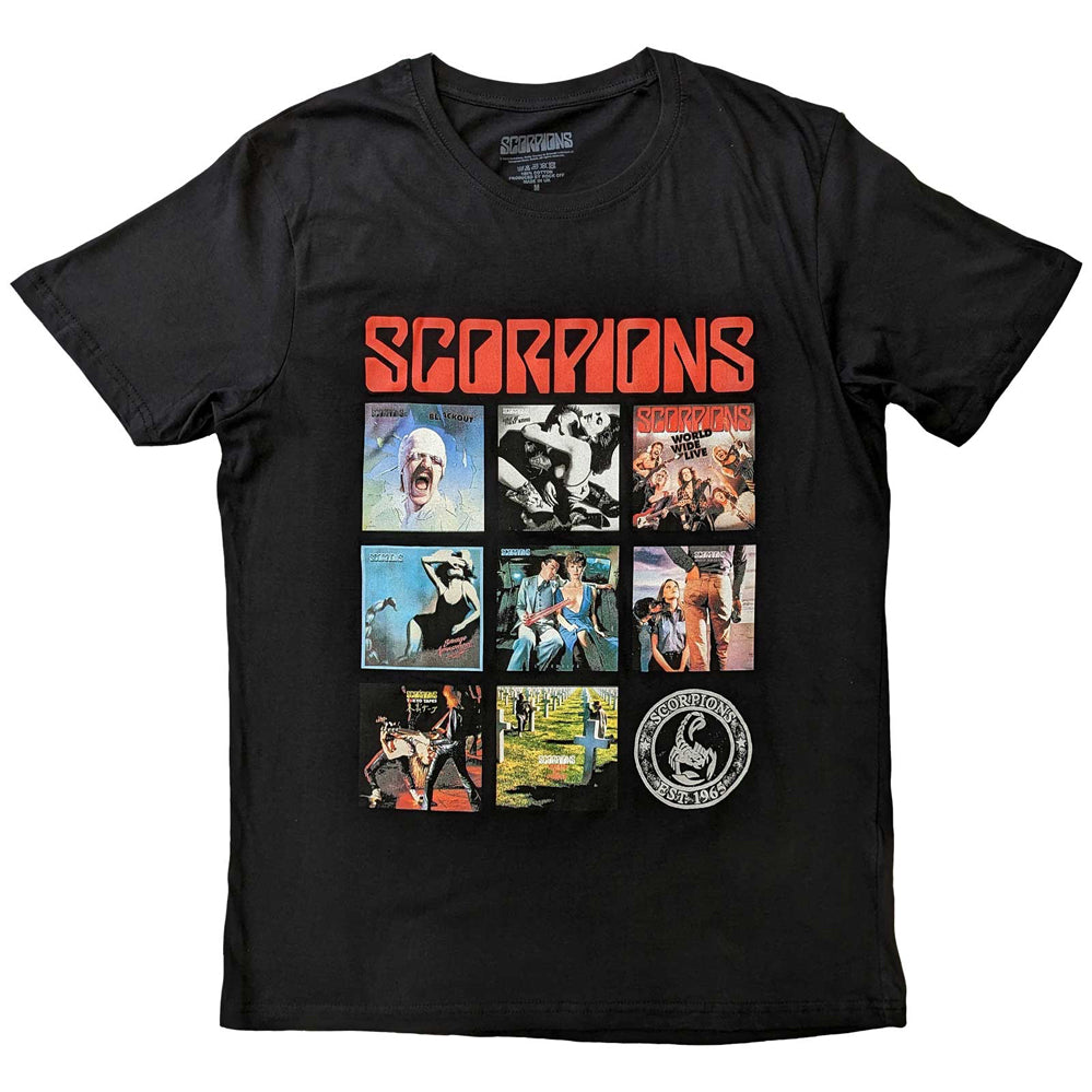 Scorpions - Remastered - Black t-shirt